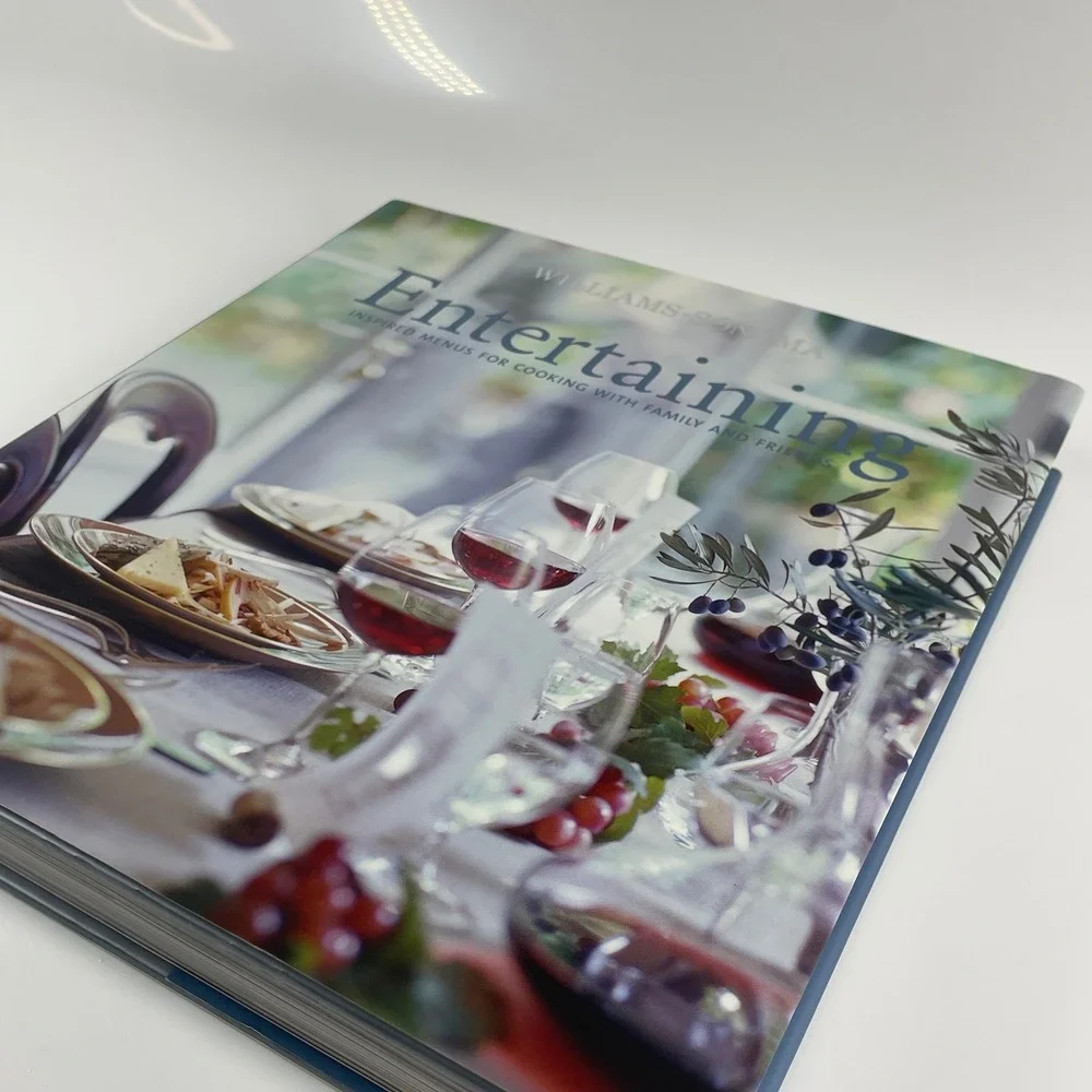 Williams-Sonoma Entertaining Inspired Menus Cooking Family Friends Cookbook 2004